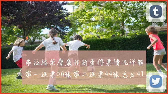 弗拉格荣膺最佳新秀得票情况详解第一选票56张第二选票44张总分412分